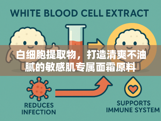 白细胞提取物，打造清爽不油腻的敏感肌专属面霜原料