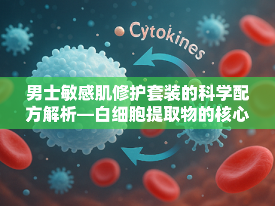 男士敏感肌修护套装的科学配方解析—白细胞提取物的核心作用