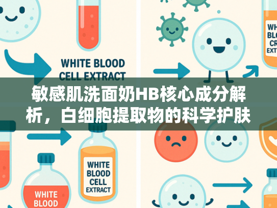 敏感肌洗面奶HB核心成分解析，白细胞提取物的科学护肤价值与原料优势