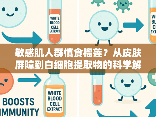 敏感肌人群慎食榴莲？从皮肤屏障到白细胞提取物的科学解析