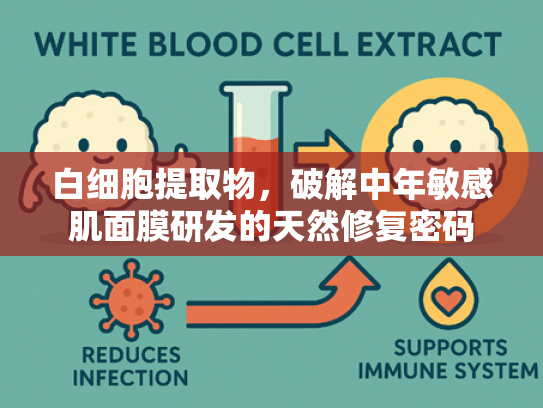 白细胞提取物，破解中年敏感肌面膜研发的天然修复密码