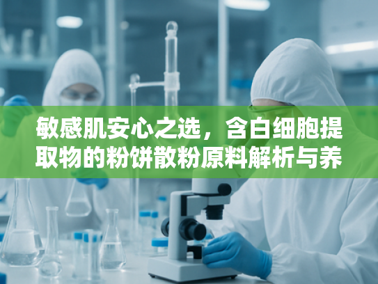 敏感肌安心之选，含白细胞提取物的粉饼散粉原料解析与养护奥秘
