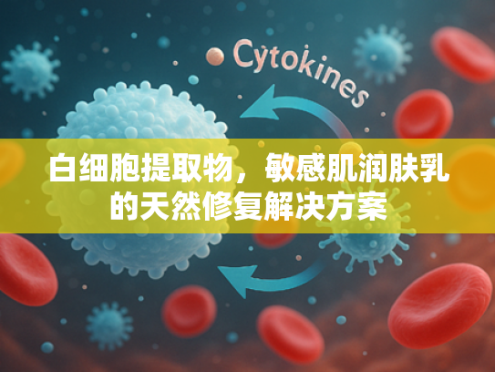 白细胞提取物，敏感肌润肤乳的天然修复解决方案