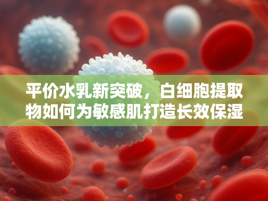 平价水乳新突破，白细胞提取物如何为敏感肌打造长效保湿屏障？