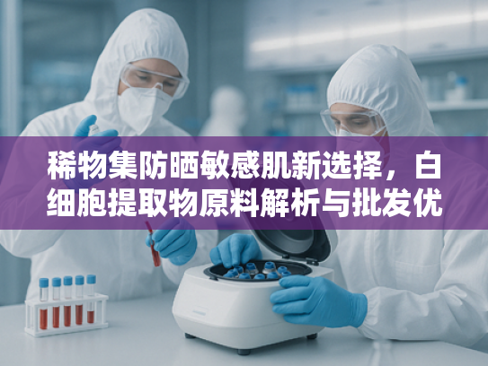 稀物集防晒敏感肌新选择，白细胞提取物原料解析与批发优势