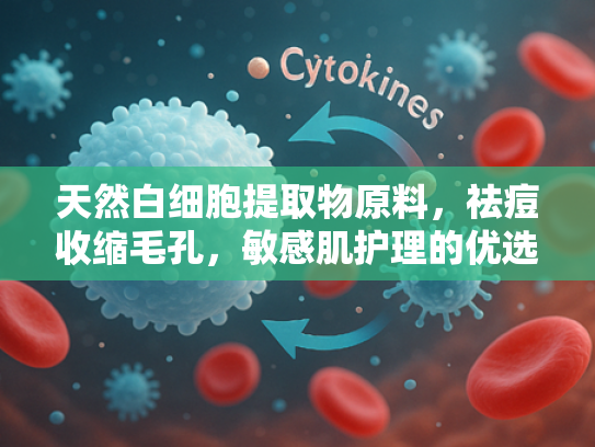 天然白细胞提取物原料，祛痘收缩毛孔，敏感肌护理的优选成分