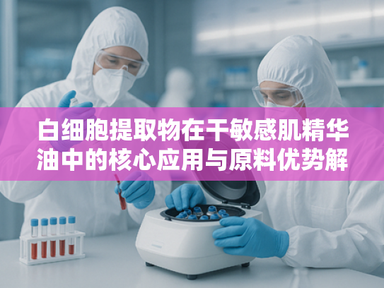 白细胞提取物在干敏感肌精华油中的核心应用与原料优势解析