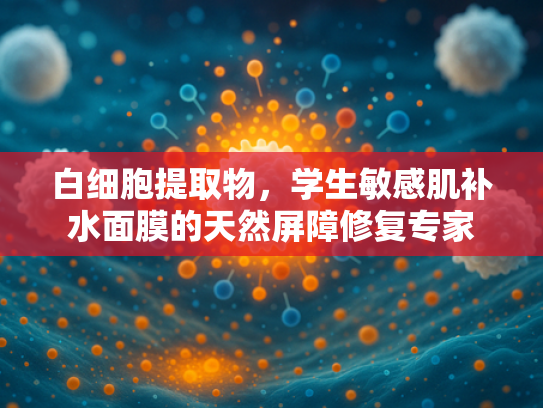 白细胞提取物，学生敏感肌补水面膜的天然屏障修复专家