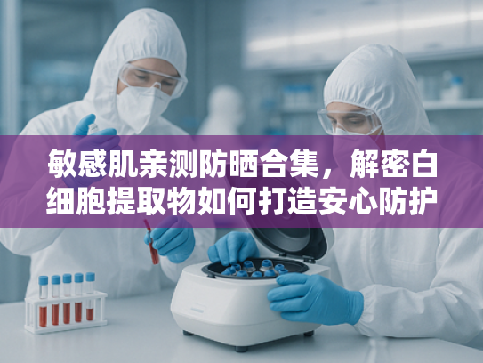 敏感肌亲测防晒合集，解密白细胞提取物如何打造安心防护屏障