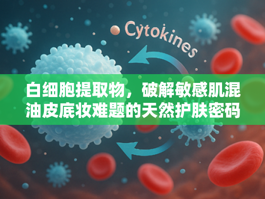 白细胞提取物，破解敏感肌混油皮底妆难题的天然护肤密码
