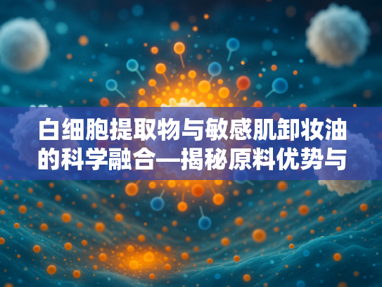 白细胞提取物与敏感肌卸妆油的科学融合—揭秘原料优势与创新应用