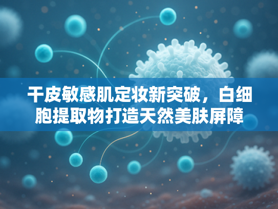 干皮敏感肌定妆新突破，白细胞提取物打造天然美肤屏障