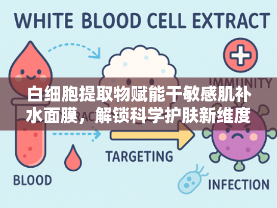 白细胞提取物赋能干敏感肌补水面膜，解锁科学护肤新维度
