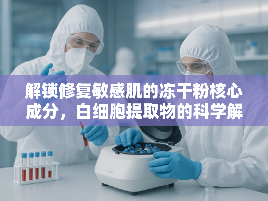 解锁修复敏感肌的冻干粉核心成分，白细胞提取物的科学解析与应用优势