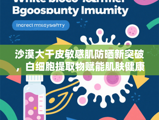 沙漠大干皮敏感肌防晒新突破，白细胞提取物赋能肌肤健康屏障