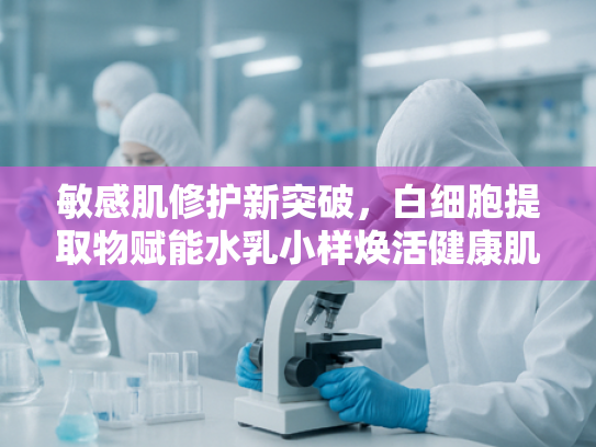 敏感肌修护新突破，白细胞提取物赋能水乳小样焕活健康肌底