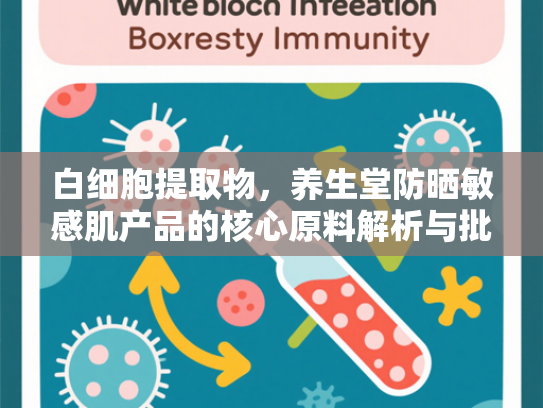 白细胞提取物，养生堂防晒敏感肌产品的核心原料解析与批发指南