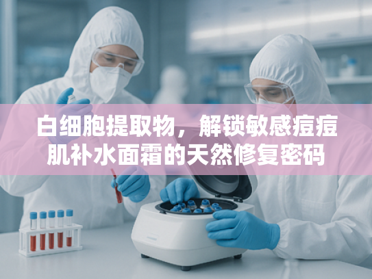 白细胞提取物，解锁敏感痘痘肌补水面霜的天然修复密码