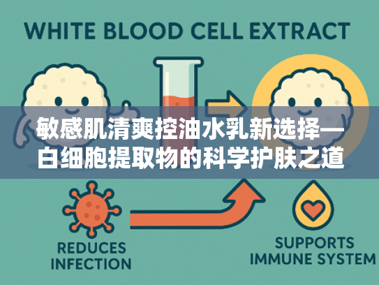 敏感肌清爽控油水乳新选择—白细胞提取物的科学护肤之道