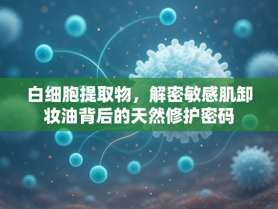 白细胞提取物，解密敏感肌卸妆油背后的天然修护密码