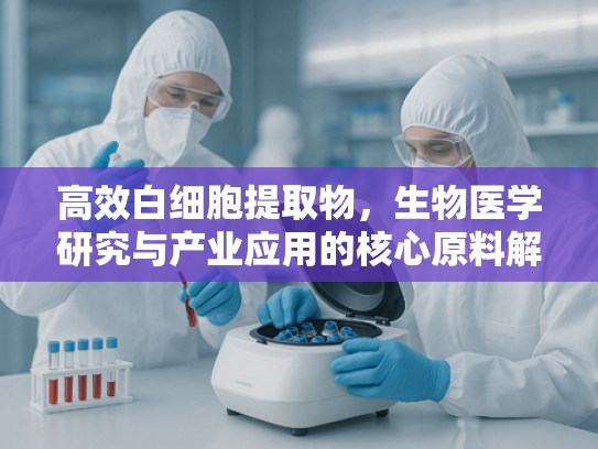 高效白细胞提取物，生物医学研究与产业应用的核心原料解析