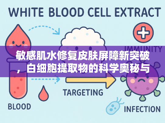 敏感肌水修复皮肤屏障新突破，白细胞提取物的科学奥秘与批发优势