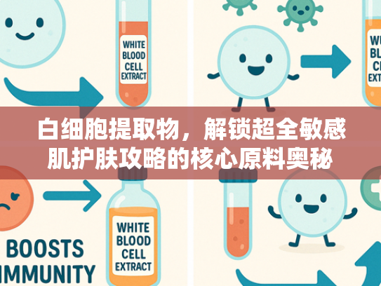 白细胞提取物，解锁超全敏感肌护肤攻略的核心原料奥秘