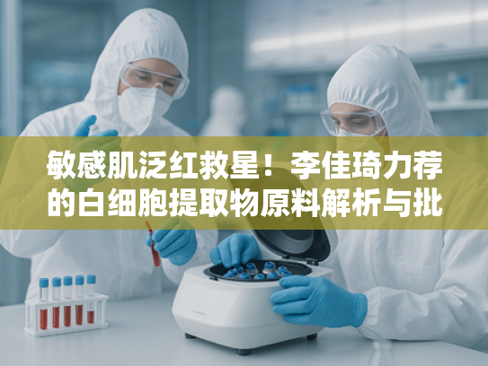 敏感肌泛红救星！李佳琦力荐的白细胞提取物原料解析与批发指南