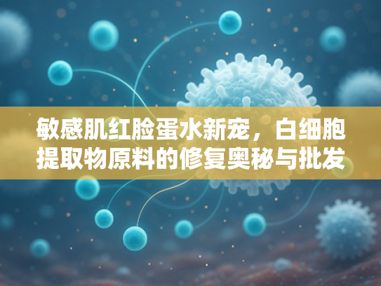 敏感肌红脸蛋水新宠，白细胞提取物原料的修复奥秘与批发优势
