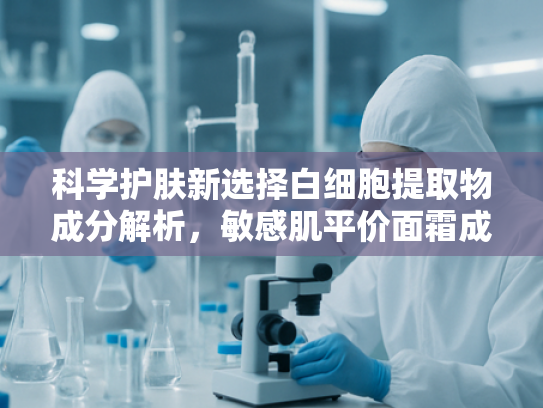 科学护肤新选择白细胞提取物成分解析，敏感肌平价面霜成分指南