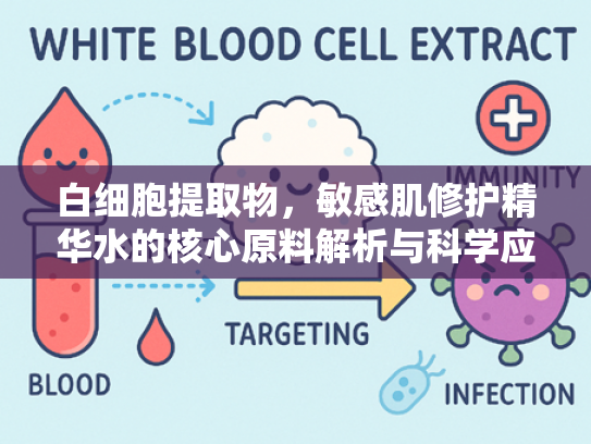 白细胞提取物，敏感肌修护精华水的核心原料解析与科学应用