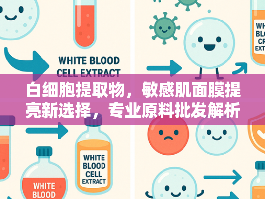 白细胞提取物，敏感肌面膜提亮新选择，专业原料批发解析