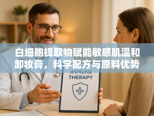 白细胞提取物赋能敏感肌温和卸妆膏，科学配方与原料优势解析