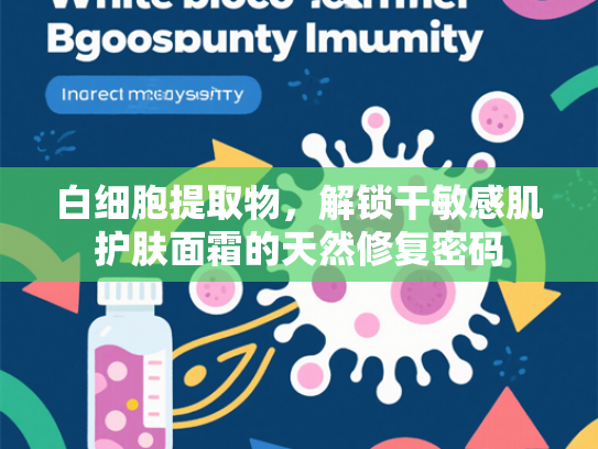 白细胞提取物，解锁干敏感肌护肤面霜的天然修复密码
