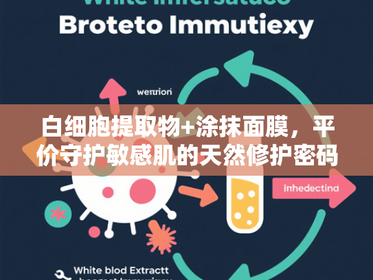 白细胞提取物+涂抹面膜，平价守护敏感肌的天然修护密码