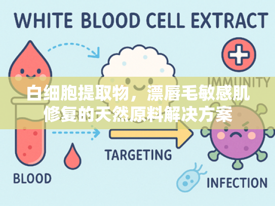白细胞提取物，漂唇毛敏感肌修复的天然原料解决方案