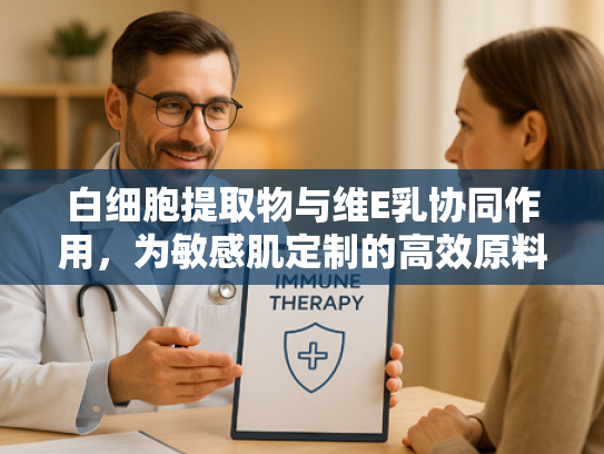 白细胞提取物与维E乳协同作用，为敏感肌定制的高效原料解决方案