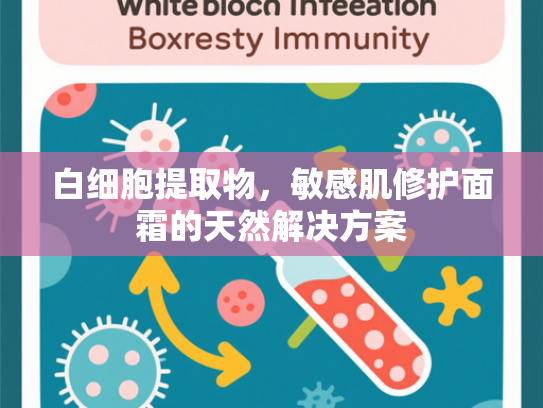 白细胞提取物，敏感肌修护面霜的天然解决方案