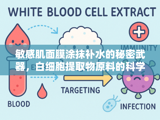 敏感肌面膜涂抹补水的秘密武器，白细胞提取物原料的科学解析与创新应用
