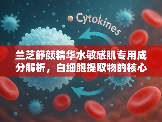 兰芝舒颜精华水敏感肌专用成分解析，白细胞提取物的核心作用与原料优势