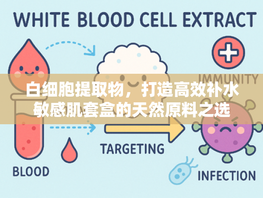 白细胞提取物，打造高效补水敏感肌套盒的天然原料之选
