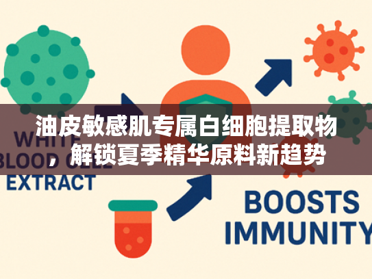 油皮敏感肌专属白细胞提取物，解锁夏季精华原料新趋势