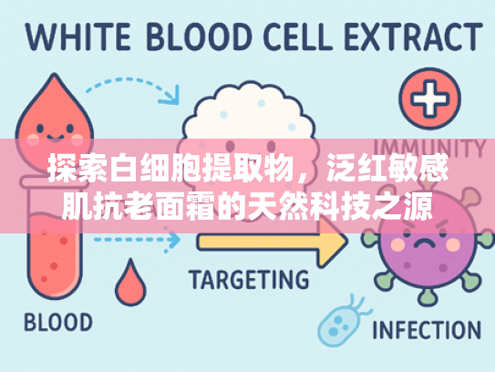 探索白细胞提取物，泛红敏感肌抗老面霜的天然科技之源