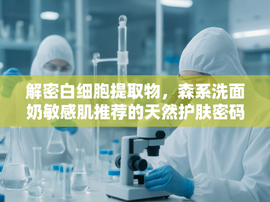 解密白细胞提取物，森系洗面奶敏感肌推荐的天然护肤密码