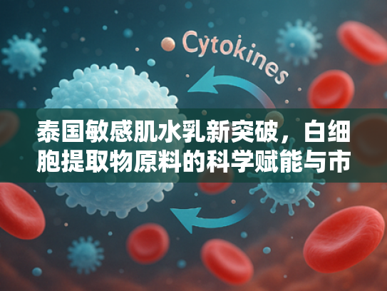 泰国敏感肌水乳新突破，白细胞提取物原料的科学赋能与市场潜力