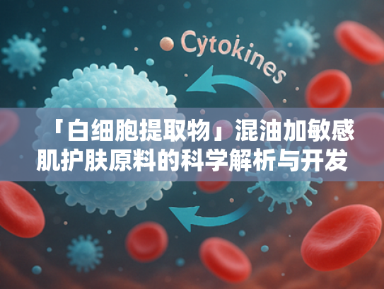 「白细胞提取物」混油加敏感肌护肤原料的科学解析与开发指南