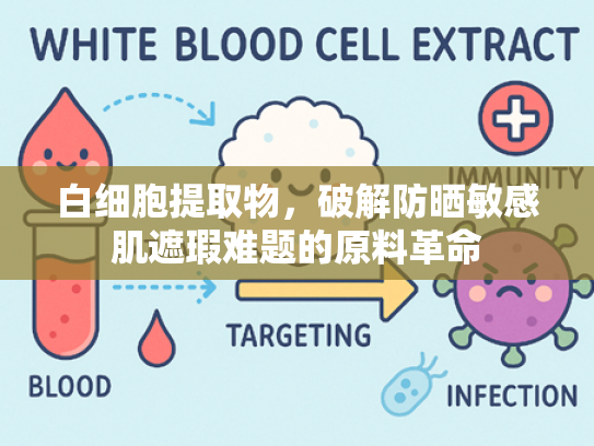 白细胞提取物，破解防晒敏感肌遮瑕难题的原料革命
