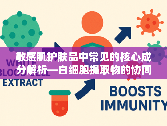 敏感肌护肤品中常见的核心成分解析—白细胞提取物的协同作用