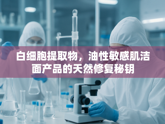 白细胞提取物，油性敏感肌洁面产品的天然修复秘钥