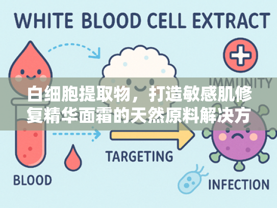 白细胞提取物，打造敏感肌修复精华面霜的天然原料解决方案